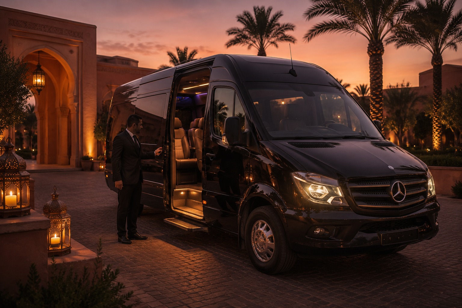 Private driver and SUV in Marrakech